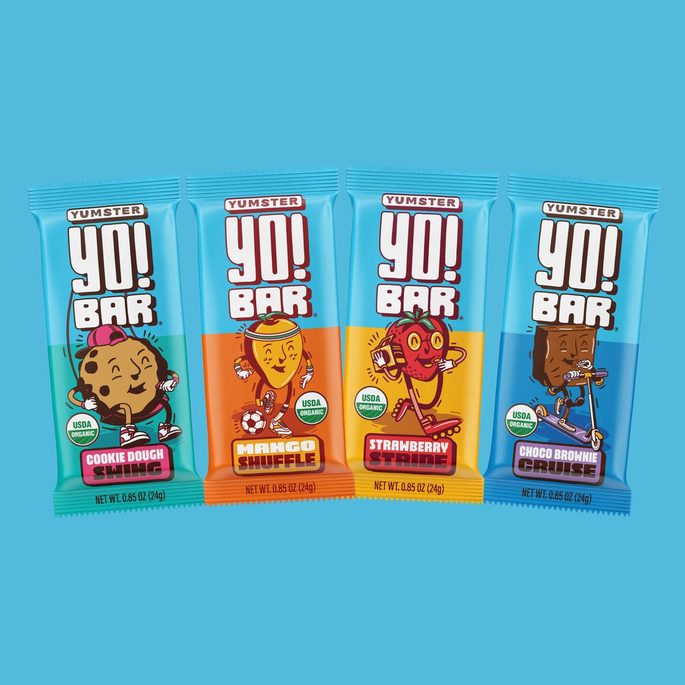 Organic Yumster Yo! Bars-Bearded Brothers