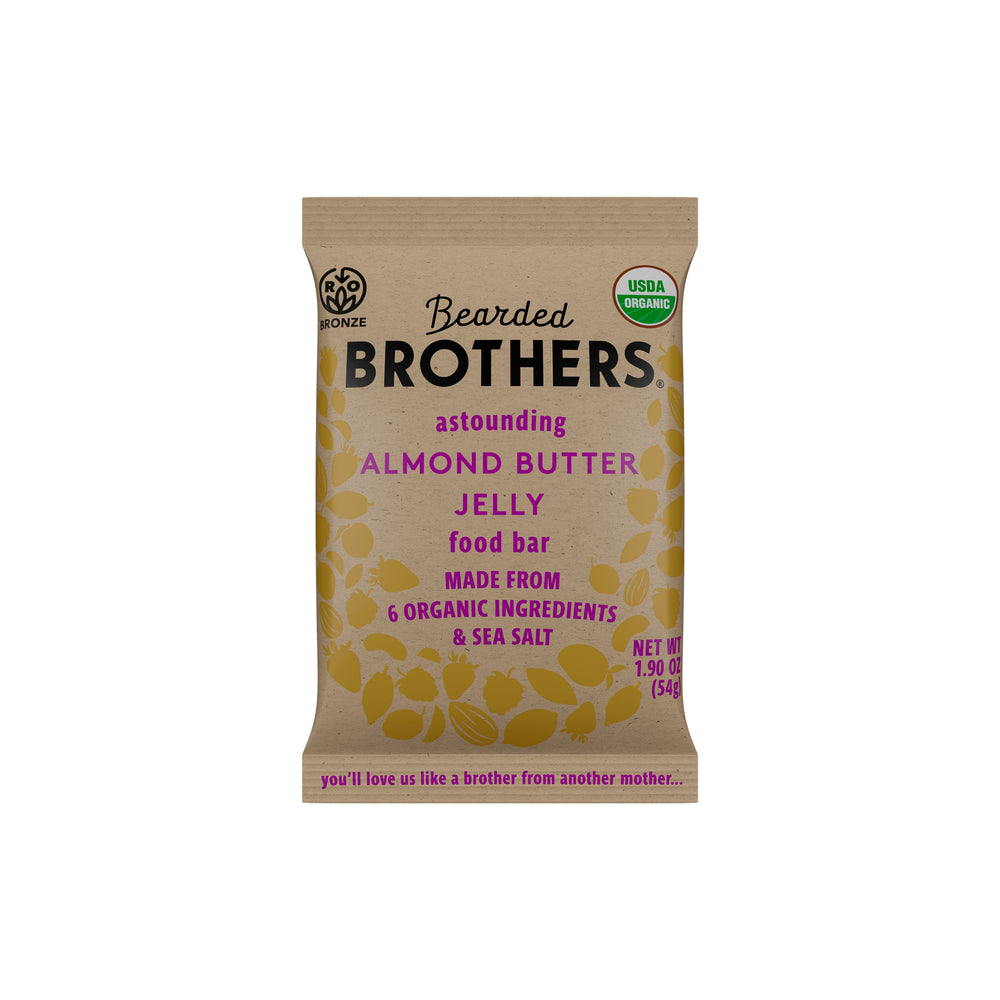 Almond Butter Jelly Regenerative Organic Certified® - 10 pack - Bearded Brothers